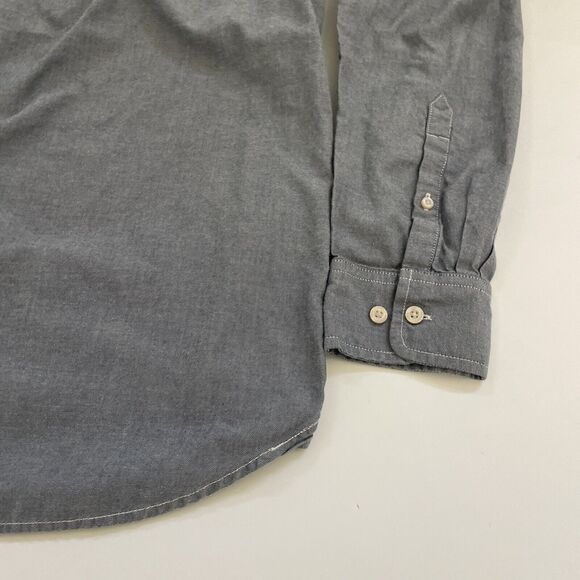 The North Face Denim Button Down Collared Shirt Men’s Large Workwear Preppy - Picture 5 of 9